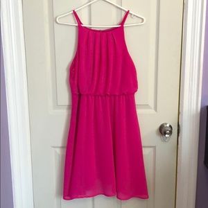 Forever 21 Hot Pink Dress